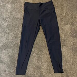 Black Old Navy Active Powersoft High-Rise Go Dry Leggings Size L